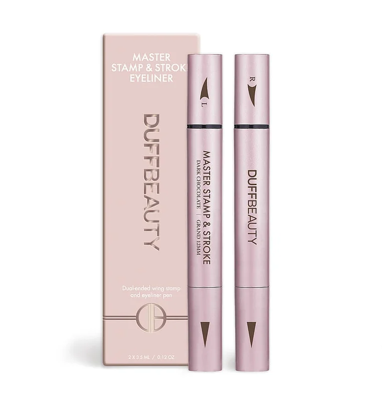 DUFFBEAUTY Master Stamp & Stroke Eyeliner Dark Chocolate Grand 12 mm, Makeup, Øjne, Eyeliner