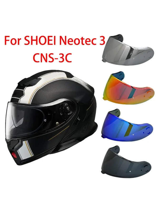 AliExpress - Neotec 3 visière de casque de Moto pour SHOEI Neotec 3 CNS-3C Anthem Grasp Satori Moto casque remplacement lentille de miroir en verre