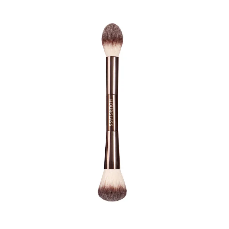 AliExpress - Pinceau de maquillage, pinceau à poudre, pinceau à blush, pinceau à poudre libre, manche métallique professionnel exquis, design à double