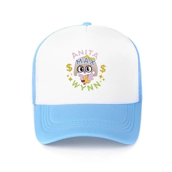Anita Max Wynn hat kompatibilitet med mænd Kvinder Sjov Stilfuld Trucker Hat Jeg har brug for en Max Win Caps 3