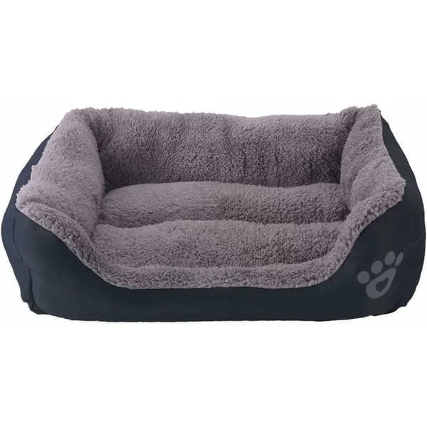 Pet Cat Mattress, Soft Dog Bed, Warm Dog Bed, Cat Blanket, Dog Mattress, Dog Sofa, Cat Sofa (Black)