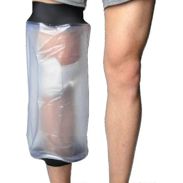 Vattentätt knäskydd, duschskydd för gips, duschskydd för vuxna med knägips, Protectorc p