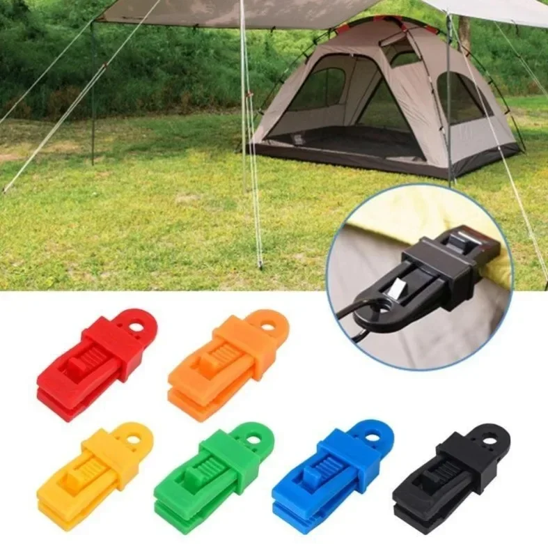 AliExpress - 5/10/15PCS Zonnescherm Doek Plastic Clip Verstelbare Elastische Vergrendeling Handvat Tent Haak Clip Gordijn clip Zware Vergrendeling 