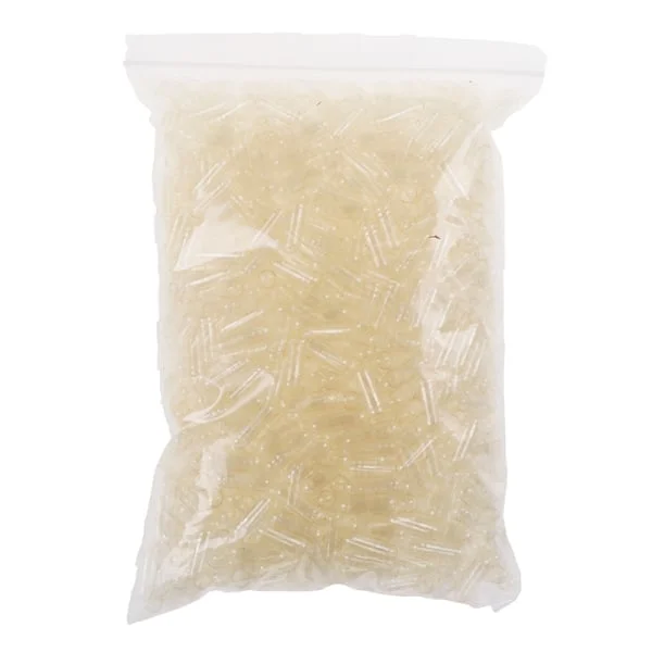 1000 Tomme Hard Gelatin Kapsler Størrelse 0# Gel Medisin