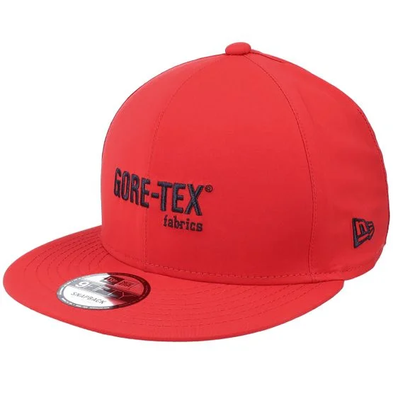 New Era - Rot snapback Cap - Goretex 9FIFTY Scarlet Snapback @ Hatstore - Rot - Größe S/M - Gore-Tex Funktionsmaterial
