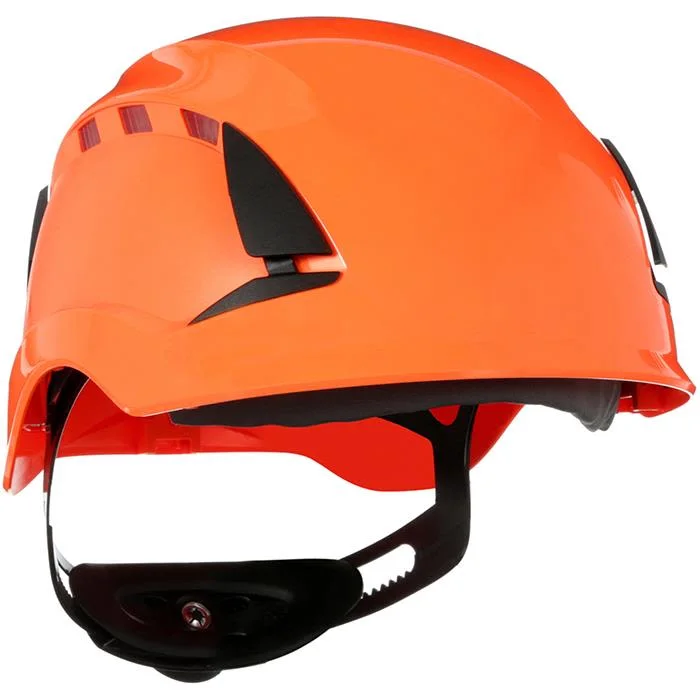 3M SecureFit X5507V Suojakypärä Ilmastoitu Oranssi, Päänsuojaimet