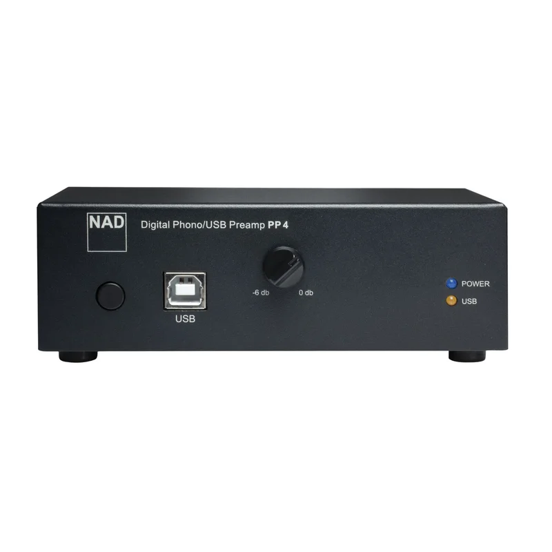 Outlet - NAD PP4 RIAA-förstärkare - Svart