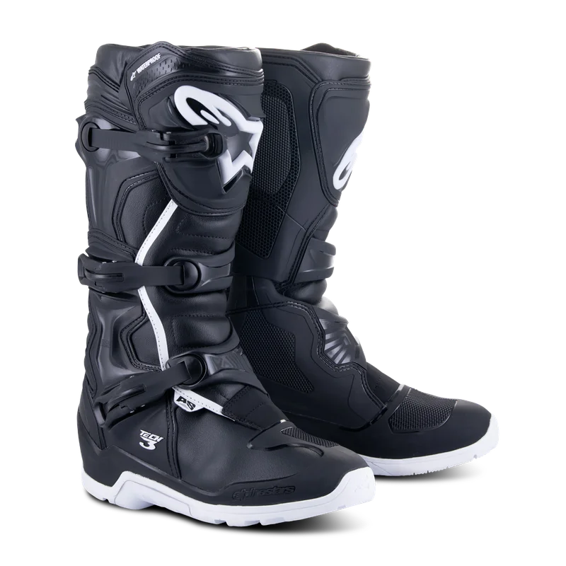 Cizme Enduro Alpinestars Tech 3 Enduro Waterproof negru/alb 39