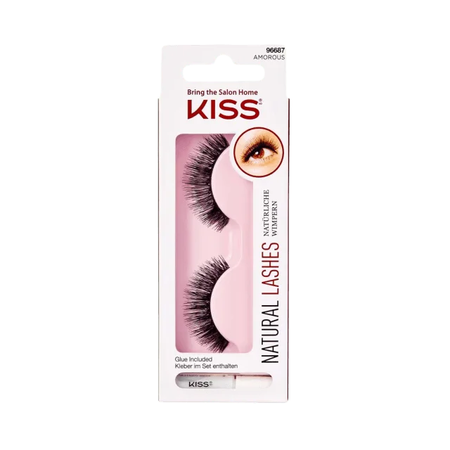 Kiss False lash - amorous Lösögonfransar & färgning Unisex Svart 1 PAIR