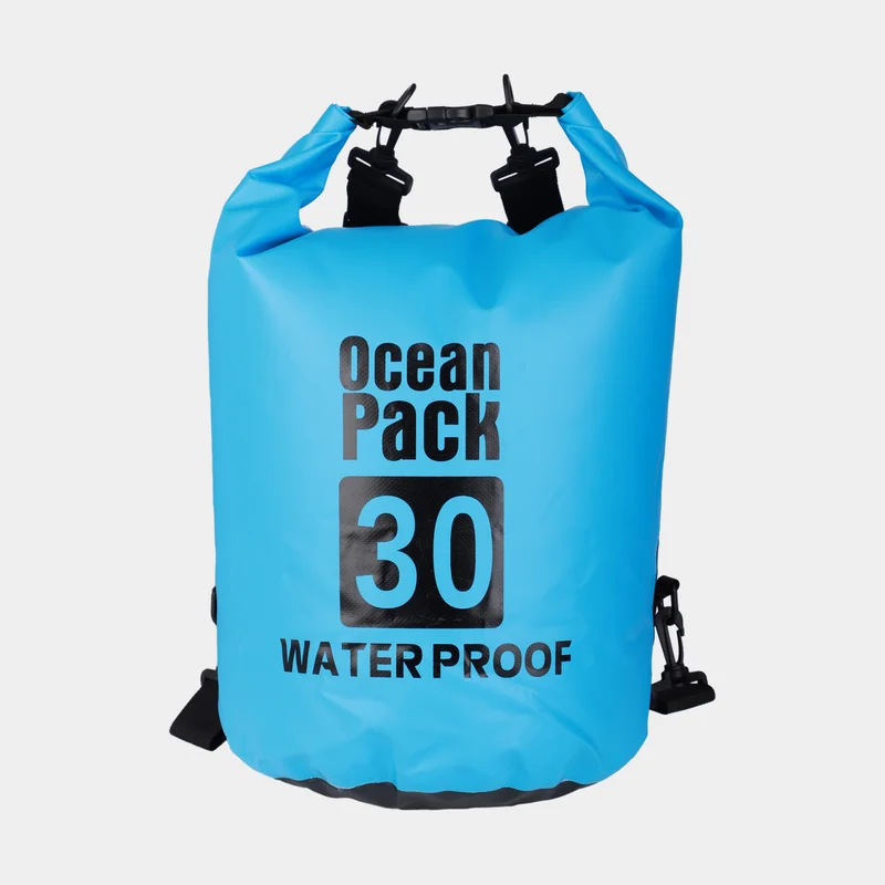 Sac étanche / sac marin Ocean Pack, 500D, 30 litres, bleu