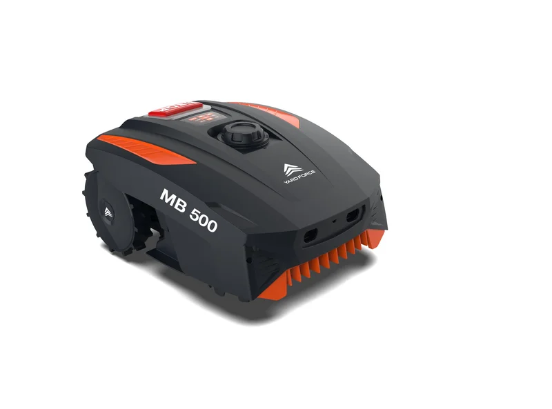 Yardforce MB500 - Fyndvara - Robotgräsklippare och garage för medelstora trädgårdar