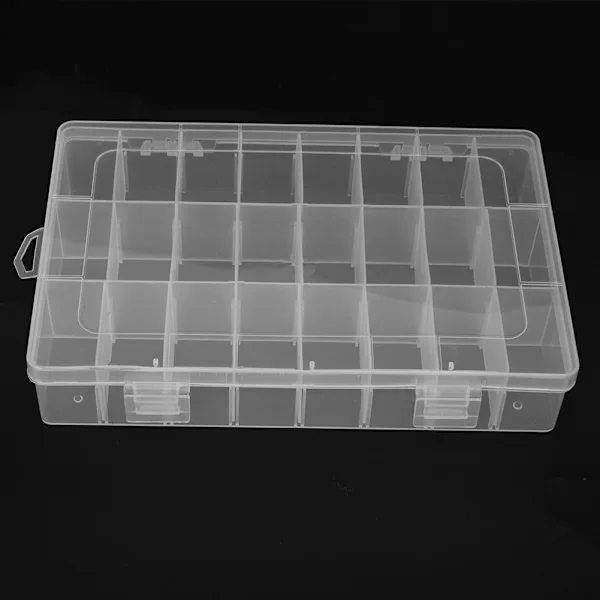 Plastbeholder for fiskeutstyr, fiskesluk, agn, oppbevaring, boks, bag [GKS]
