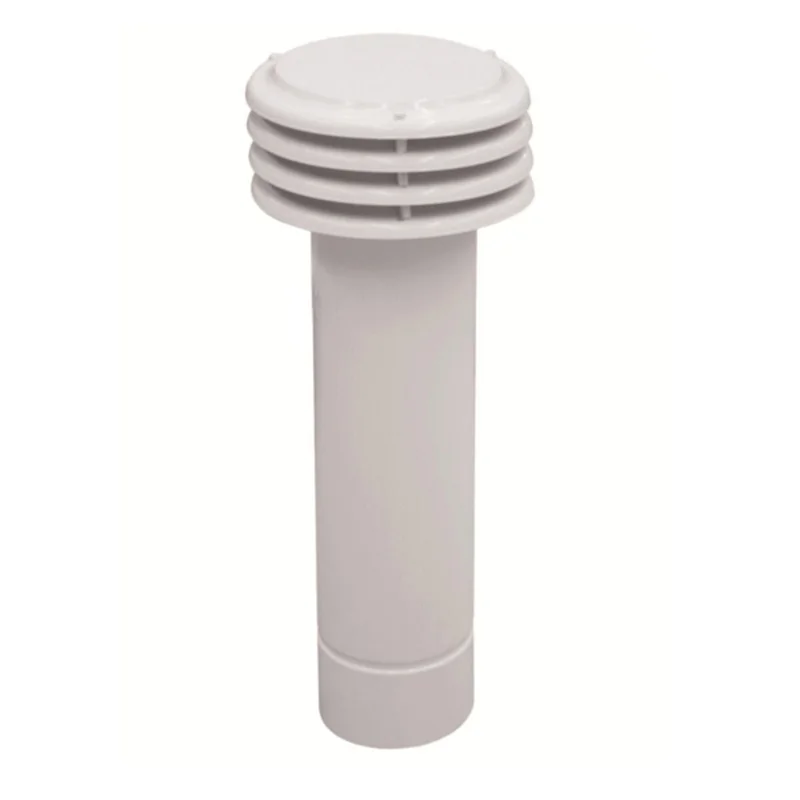 Esalatore tubo scarico fumi diametro 110 mm. universale per scaldabagno a gas camera aperta