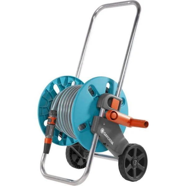 GARDENA Slangupprullare - aquaroll S - Utrustad med 20 m slang - 18502-50