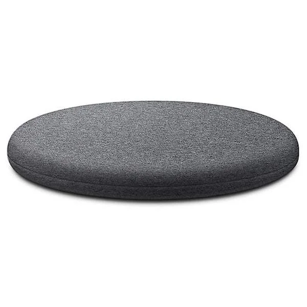 Chair Cushion, Round Memory Foam Seat Cushion Backrest Pad For Chair db light grey L