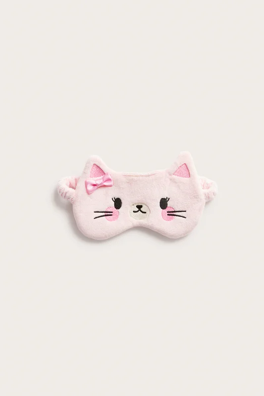 Kappahl | Søvnmaske katt Rosa ONE SIZE | Barn