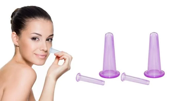Koppning - vakuumkoppar ansikts set 4pack