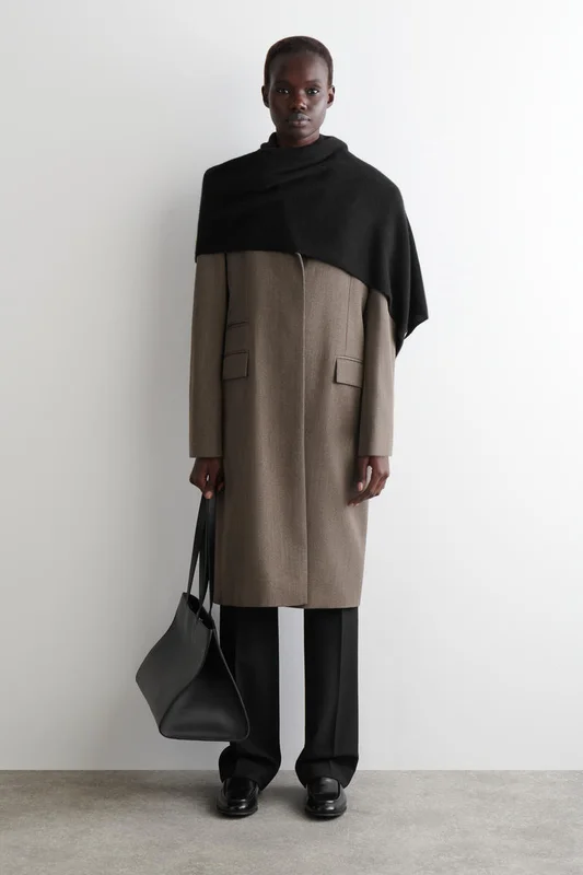 COS Cashmere Scarf in Black - Men