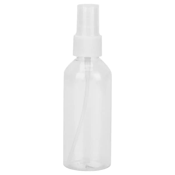 Mini Reseförpackning Tom Sprayflaska Transparent Återfyllningsbar Fin Dimma Kosmetisk Sprayflaska 100ml