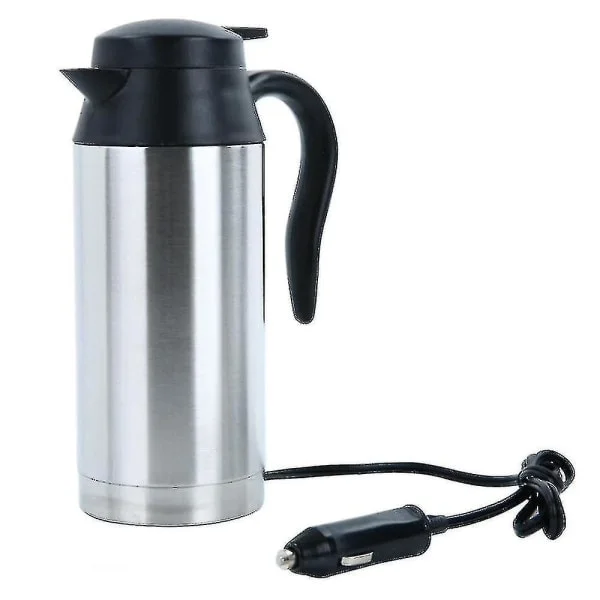 Elektrisk bilvattenkokare 750ml 12V Vattenkokare Bil Van Lastbil Resa Camping Utomhus 120W