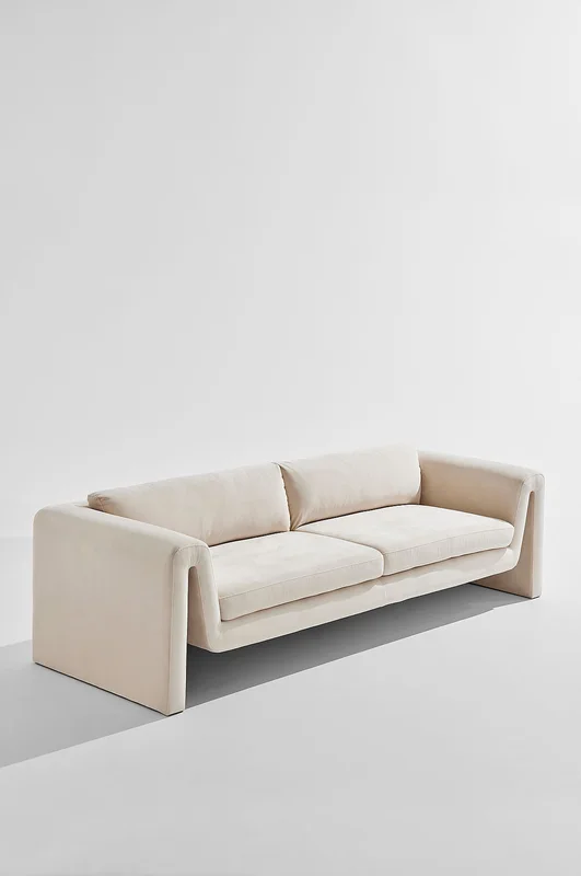 Pastill - Mika sofa - Hvit - 3-seters-sofaer - Fra Homeroom