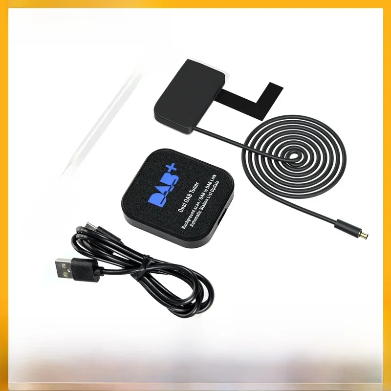 AliExpress - Dual DAB + Daul DAB Box Digital Signal Empfänger DAB + Empfänger Antenne Antenne USB Schnittstelle Tragbare Für Android Auto radio Stereo