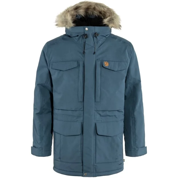 Fjällräven Nuuk Parka L - Miehet - Mountain Blue - Parkas