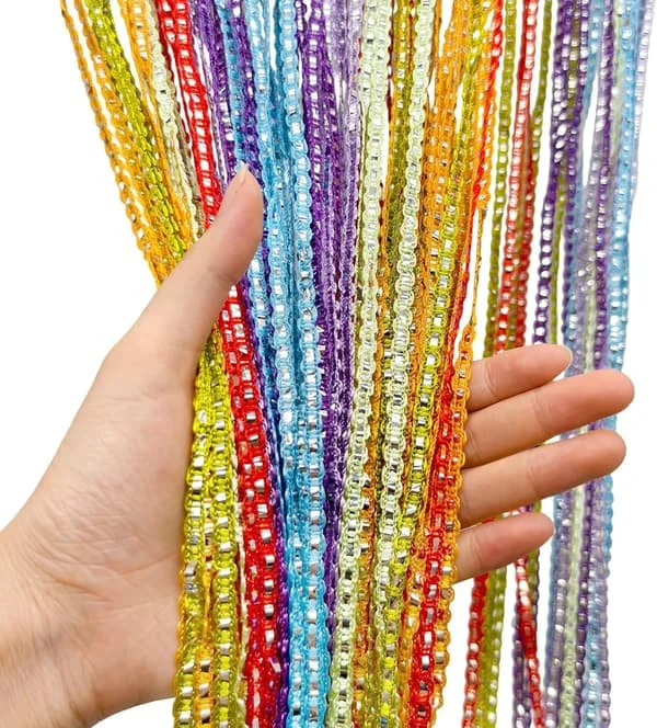 Fly Screen Curtain, Door Curtain, String Curtains for Room Divider, Mosquito Net, (100×200 cm, Colorful)