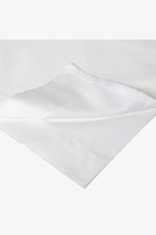 Tempur - Cotton Sateen Fladt lagen - Hvid - Lagner - 180X270 - Fra Homeroom