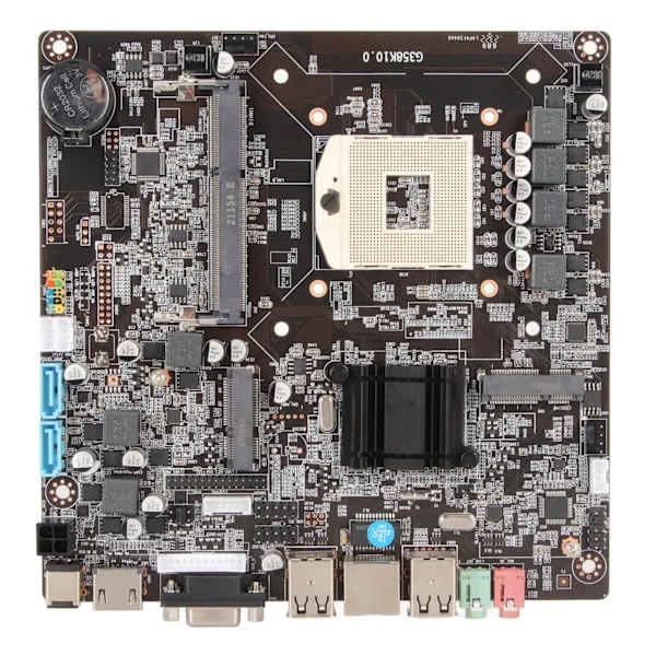 HM65 Mini ITX Moderkort LGA 988 DDR3 för Intel 2:a 3:e generationen för SNB IVB för I3 I5 I7 PGA CPU Gaming PC Moderkort