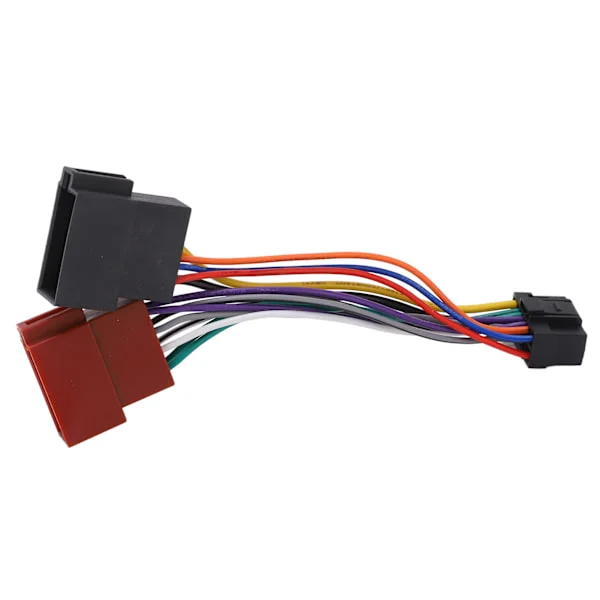 Alpine Bilstereo Radio 16-Pin Kabelhärva Adapter ISO-kontakt