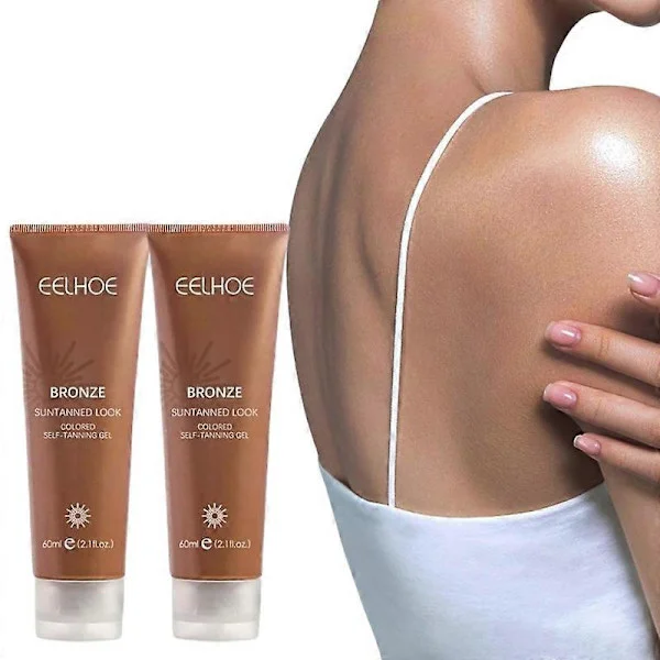 1-3x Selvbruner Lotion Intensiv Bruncreme Brunforstærker Solseng Brun Accelerator Solarium Creme Body Bronzer Lotion