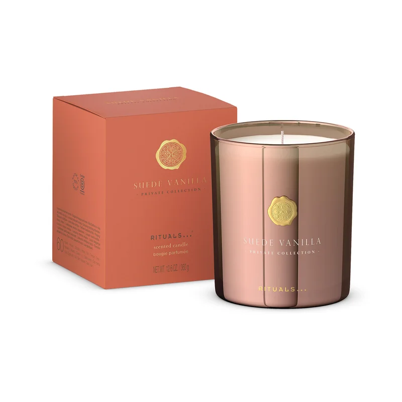 Rituals Private Collection Suede Vanilla Home Candle 360g - Candela Profumata