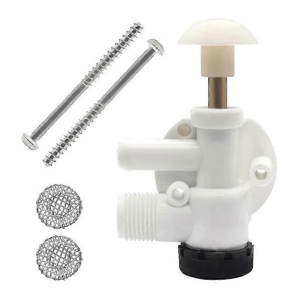 För Dometic Sealand RV Vattenventil Monteringssats Husvagn Toalett Reparationssats EcoVac Vacuflush Pedalspolning Toaletter 385314349 Utgåva 0926