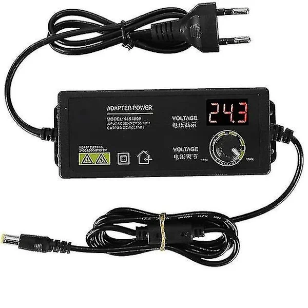 3-36v 60w virtalähde säädettävä jännitteen sovitin Led-näyttö kytkentävirtalähde EU-pistoke LED-valonauhalle moottorille
