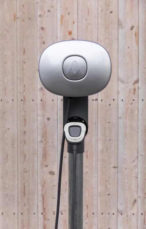 Charge Amps Halo Pole Mount Stolpfäste för laddstation Halo, Elfördelning & strömförsörjning