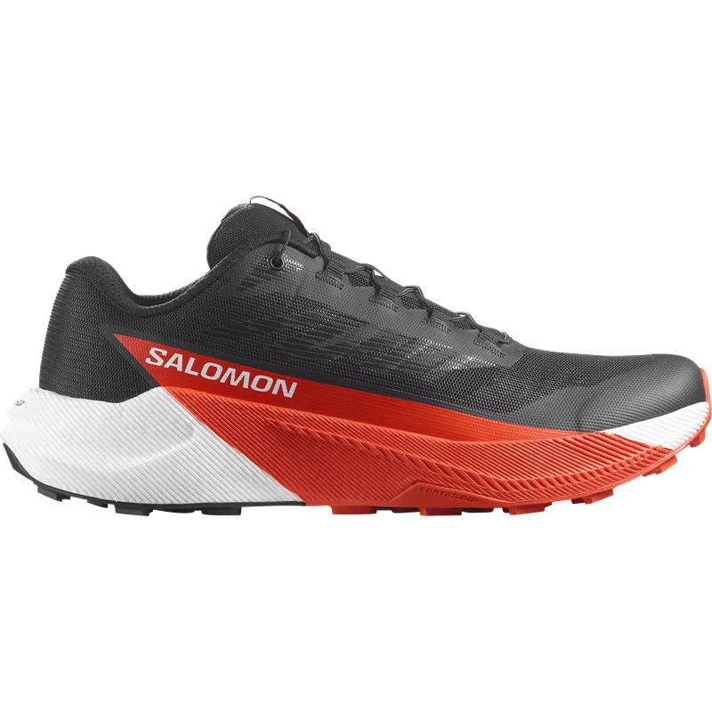 Salomon - Men's Trail Running Shoes Pulsar - Black / White - 7.5