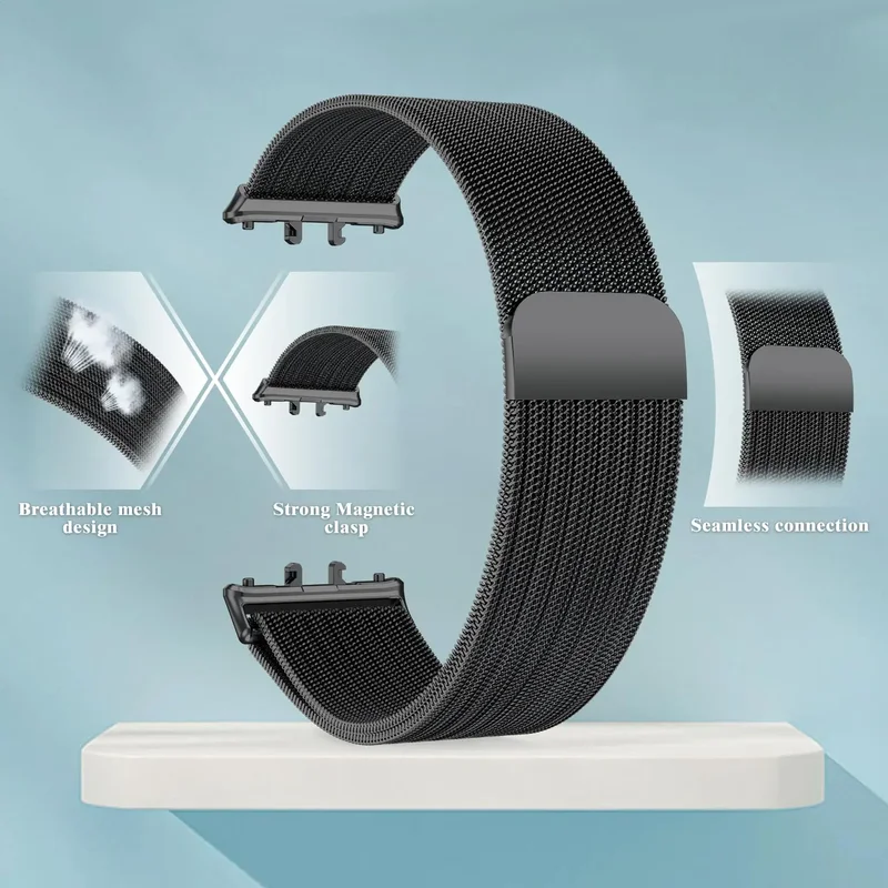 AliExpress - Milanese Loop Strap für Samsung Galaxy Fit 3 Zubehör Edelstahl Metallgürtel Armband Correa Magnetisches Galaxy Fit3 Band