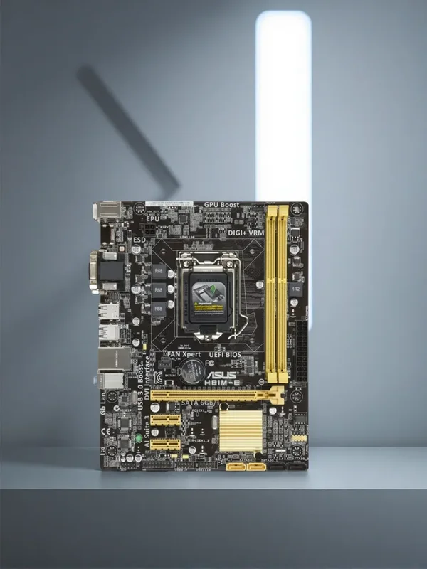 AliExpress - Carte mère ASUS H81M-E LGA 1150 Intel H81 DDR3 16GB, compatible avec les processeurs 4770 4170 4590 4460 4690 4150, format Micro ATX