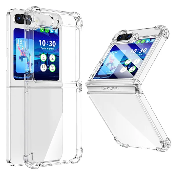 Samsung Galaxy Z Flip 7 Skal PC+TPU Med Hörnskydd