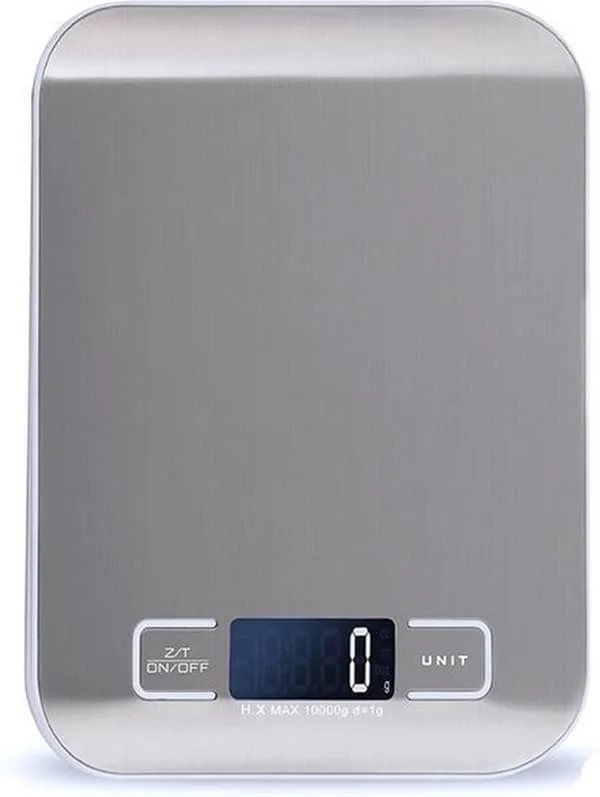 Precision Kitchen Scale - Digital Kitchen Scale - Up to 5 kg - Stainless Steel