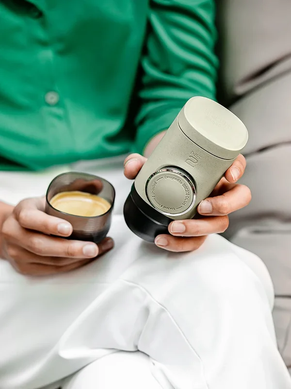 AliExpress - WACACO Minipresso NS2, machine à expresso portable, capsules NS compatibles*, à commande manuelle, machine à café, cadeau