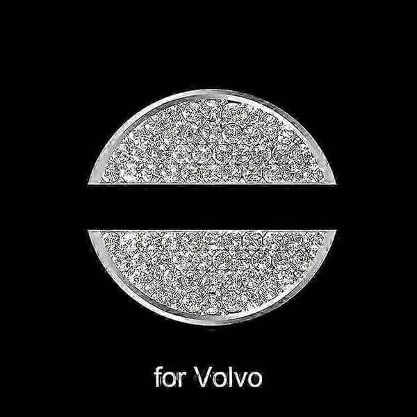 【BQ】2025 3D Diamond Car Steering Wheel Metal Logo Decoration Stickers Bling Rhinestone Auto Interior Accessories Compatible with Girls| |