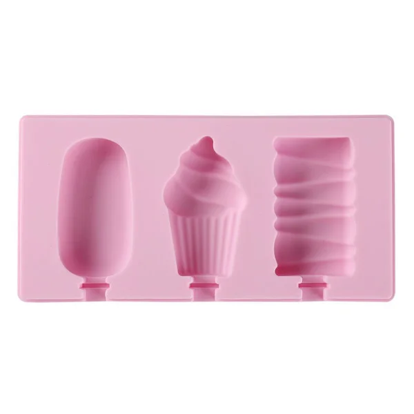 Glassform i Silikon - Rosa Rosa