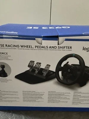 Logitech G923 SE ratt, pedaler & växelspak