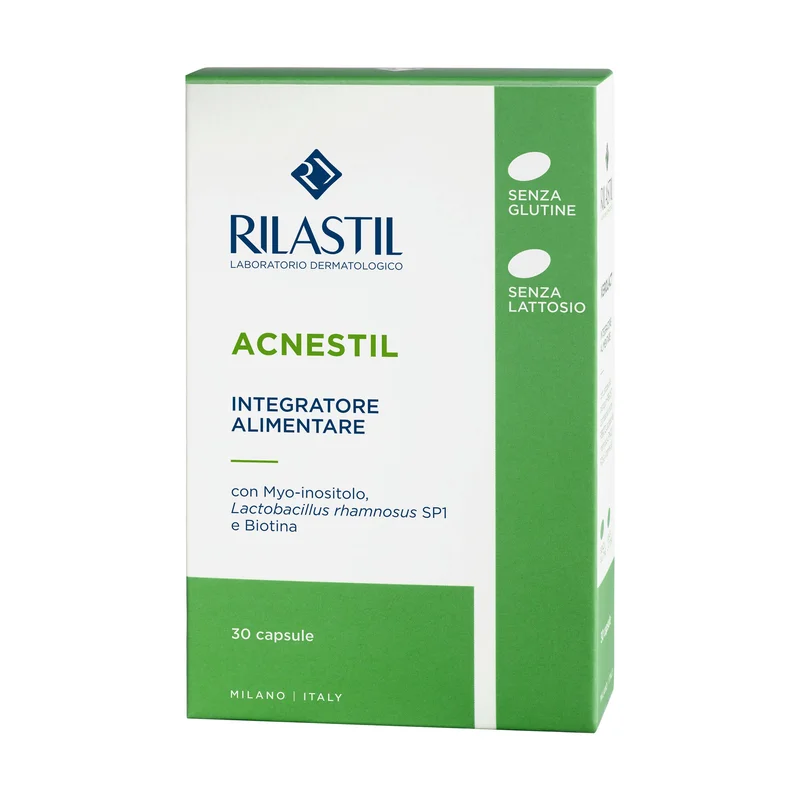 Rilastil Acnestil Integratore alimentare 30cps - Integratore Pelle