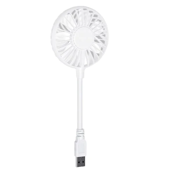 Liten USB -fläkt USB In-line Tyst kontorsbord Kylfläktar USB fläkt Justerbar skrivbordsfläkt Sommar Bärbar fläkt 5V 5W