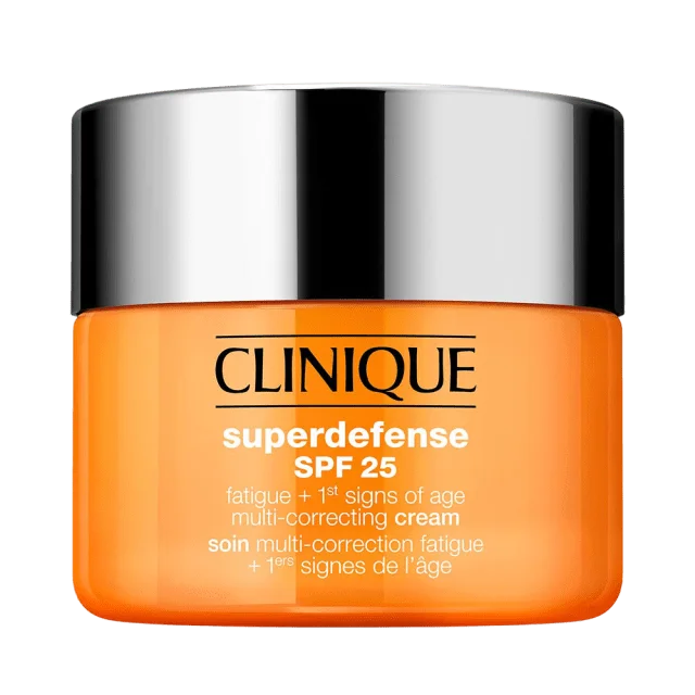 Clinique Superdefense SPF 25 fatigue multi-correcting Face cream, Combination/oily + oily skin Dagcreme Dam 50 ML