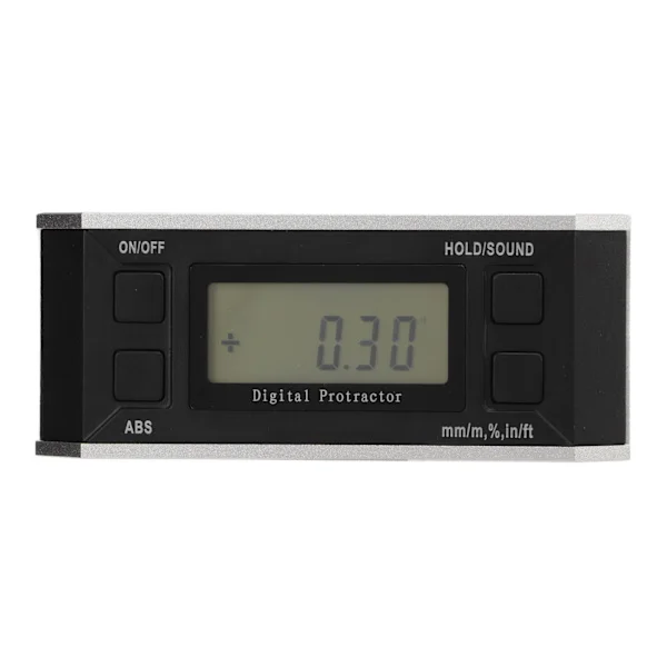 4x90 asteen digitaalinen kulmamitta LCD elektroninen inklinometri kulmatason etsin mittaustyökalu ei magneettinen ei taustavaloa