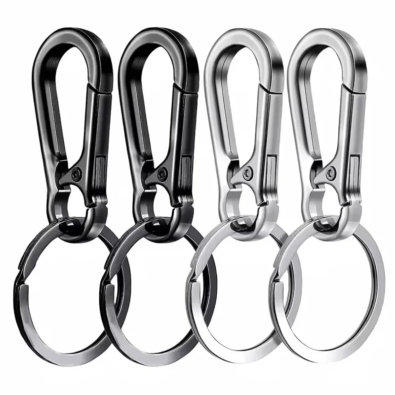 AliExpress - 4 stuks karabijnhaak clip sleutelhanger metalen karabijnhaak vorm sleutelhanger sleutelhanger sleutelhouder clips haak houder organisator